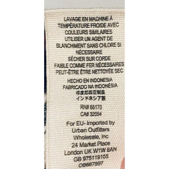 Free People Dress Womens Large Drift Away Black Abstract Cold Shoulder Tunic - Picture 10 of 10